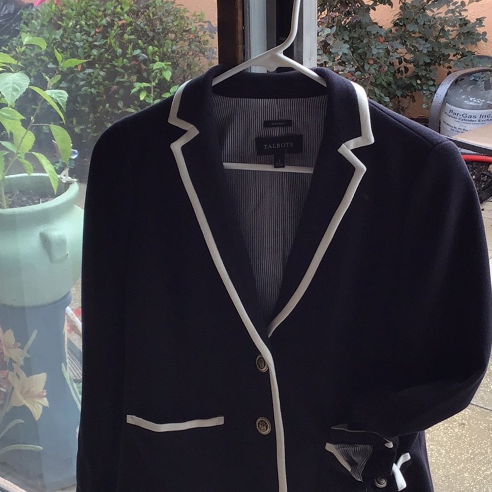 Talbots size 2  jacket…sail much?
